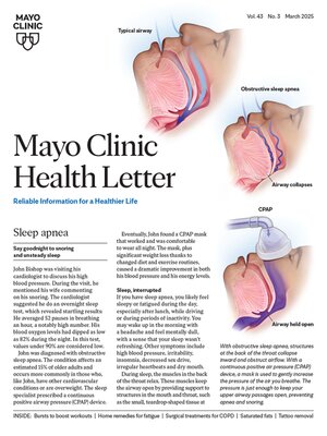 cover image of March 2025. Mayo Clinic Health Letter